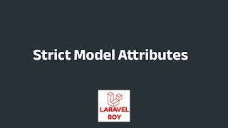 Laravel Tip Prevent Accessing Missing Attributes in Eloquent Models [upl. by Leirda603]