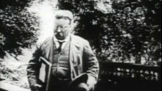 Theodore Roosevelt at his home in Sagamore Hill Oyster Bay Long Island in 1912  Part 1 of 2 [upl. by Ymmaj]