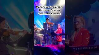 Mannheim Steamroller Universal Studios Christmas Concert 2023 themeparkmaddy [upl. by Mignon]