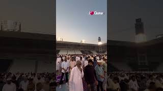 Eid Al Adha 2024 Prayers at Al Sadd Stadium  Qatar [upl. by Fiore]