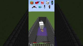 Water Trap vs Avoiding Mobs meme shorts minecraft [upl. by Madelin]