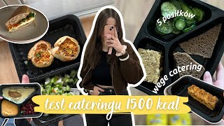 TYDZIEŃ JEDZENIA  TEST CATERINGU 1500 KCAL WEGE  Diety od Brokuła [upl. by Amsirak]