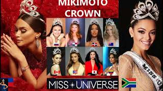 Miss Universe Winners that Have Worn the Mikimoto Crown [upl. by Raynah]