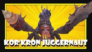 Tusk runs but you get the KorKron Juggernaut instead [upl. by Burleigh]