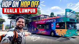 Visiting top attractions of Kuala Lumpur in Hop on Hop off bus service of Kuala Lumpur Malaysia [upl. by Egroj]