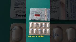 Zerodol P Tablet  Aceclofenac and Paracetamol Tablets [upl. by Donalt475]