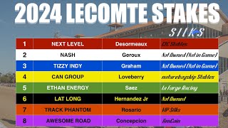 Road the 2024 Kentucky Derby LECOMTE STAKES ENHANCED REPLAY  TRACK PHANTOM [upl. by Friedland]