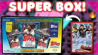 STICKY SITUATION 2024 Topps Series 1 SUPER Box Review [upl. by Annad]