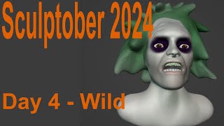 Sculptober 2024 Day 4 Wild [upl. by Huang587]