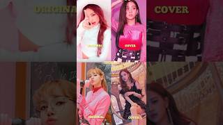 JISOO amp ROSÉ Cover LISA amp JENNIES rap are so cute 🥰🙀jennie jisoo lisa rosé blackpink shorts [upl. by Asaret970]