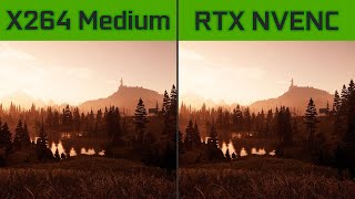 X264 Medium vs RTX NVENC  Comparison [upl. by Layor511]