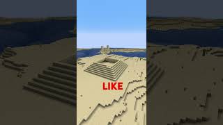 Minecraft Egyptian Pyramids Building shorts trendingshorts [upl. by Boggs973]