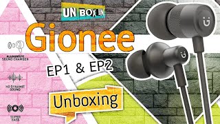 Gionee EP1 amp EP2 Unboxing  Gionee Earphone [upl. by Amalbena872]