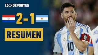 😳😲 ¡PARAGUAY DERROTÓ A ARGENTINA  Paraguay 21 Argentina  HIGHLIGHTS  SAWCQ [upl. by Creamer]