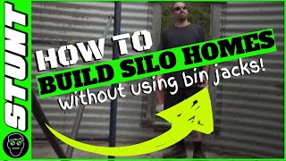 HOW TO BUILD A SILO HOME NO BIN JACKS [upl. by Aratehs268]