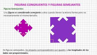 Figuras Congruentes y Figuras Semejantes [upl. by Meryl]