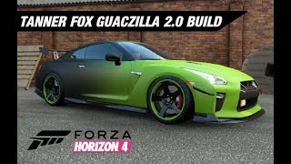 Tanner Fox Guaczilla 20 GTR Build  Forza Horizon 4 [upl. by Akibma356]