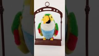 Talking Parrot Macaw Toucan Chain Fong Electronic Repeating Tiki Room Bird Toy [upl. by Eittod49]