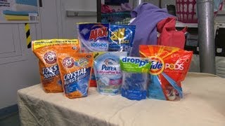 Laundry detergents Pod or powder  Consumer Reports [upl. by Novak]