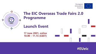 EIC Overseas Trade Fairs 20 Programme Launch Event [upl. by Meek]