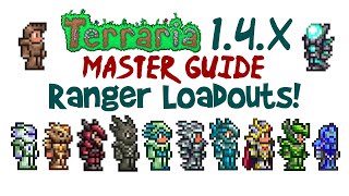 Best Terraria Ranger Loadout Guide 14x Ranged Master Mode PreHardmode amp Hardmode Progression [upl. by Etta305]