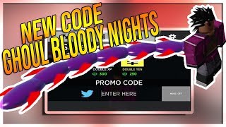 GHOUL BLOODY NIGHTS NEW CODES RELEASED [upl. by Yeung]