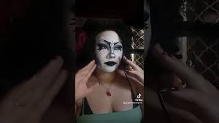 Gothic makeup is beautiful 31daysofhalloweenmakeup makeup [upl. by Dlawso]