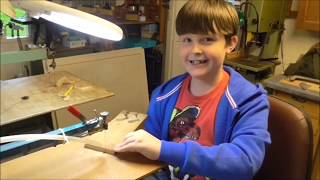 Ben shows how easy it is to use a hegner scrollsaw [upl. by Zilvia445]