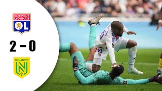 Lyon 2  0 Nantes  Tous les buts et moments forts  Ligue 1 2024 [upl. by Asirahc]