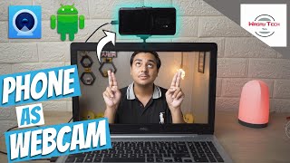 How to use Android Phone as Webcam  Use Android Phone as Webcam with Windows PC [upl. by Anaela265]