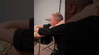 Extreme back chiropractic adjustment and lumbar back cracks for Mary chiropractor [upl. by Kcub]