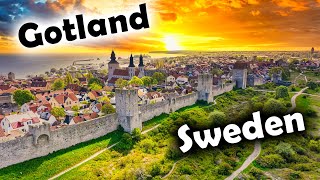 Gotland island Sweden  travel guide with history and natural attractions [upl. by Medorra]