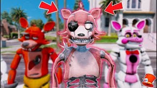 BRAND NEW DRAWKILL FOXY ANIMATRONIC GTA 5 Mods FNAF RedHatter [upl. by Ezarras970]