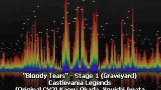 Bloody Tears  Stage 1  Graveyard  Castlevania Legends [upl. by Kerk]