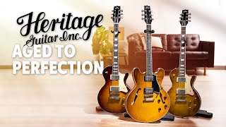 Heritage Artisan Aged Guitars at Sweetwater [upl. by Hamlin]