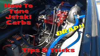 Carburetor tuning Tricks amp Tips to get the your ski BRAPPING Mikuni carb setting up for power [upl. by Nagear]