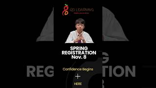 QD Learning Spring Registration Opens at November 08 [upl. by Gombosi]