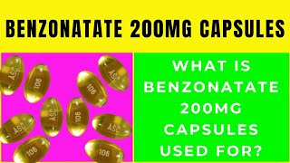 Benzonatate 200mg capsules benzonatate 200mg capsules used for cough [upl. by Mlohsihc]