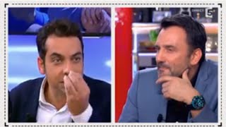 Malaise entre Patrick Cohen et Frédéric Lopez dans C à vous  24112014 [upl. by Dier]