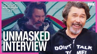 Unmasked Interview Mantis Lou Diamond Phillips  Season 9 Ep 11  The Masked Singer [upl. by Sairtemed198]