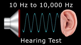 10 Hz to 10000 Hz Hearing Test [upl. by Maag392]