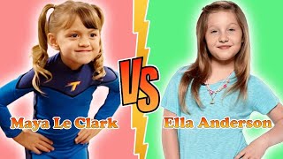 Ella Anderson VS Maya Le Clark Transformations 👑 2024  From Baby To Now [upl. by Dione383]