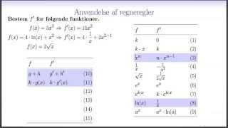 Differentialregning L8  Differentialkvotient af konstant gange funktion [upl. by Servetnick606]