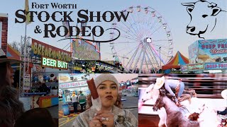 We went to the Fort Worth Stock Show Rodeo 2022 [upl. by Moorish]