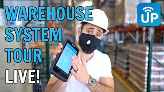 Live Tour of a Real Warehouse Management System  LaceUp WMS [upl. by Bouton]