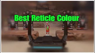 Best Reticle colour Apex Legends [upl. by Nayek]