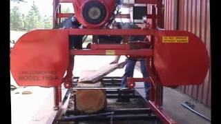 Linn Lumber 2012 Sawmill Demo Video [upl. by Jarek]