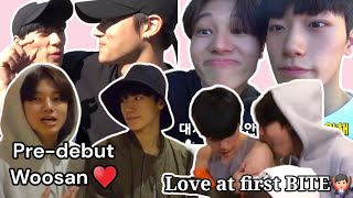 Woosan ♥️🫶🏼 Predebut LOVE AT FIRST BITE [upl. by Ody]