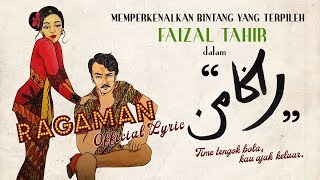 Faizal Tahir  Ragaman  Karaoke  OriginalMix Music  Tanpa Vokal  Lirik  Video FULLHD [upl. by Dnumde]