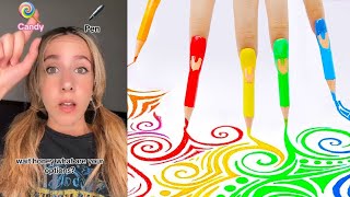 🌈NAIL ART STORYTIME TIKTOK💅 Regal NailsPOV Amara Chade Brianna Mizura  16 [upl. by Annetta]